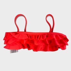 Crewcuts Ruffle Bikini Top size 2